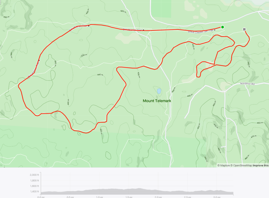 columbia birkie trail