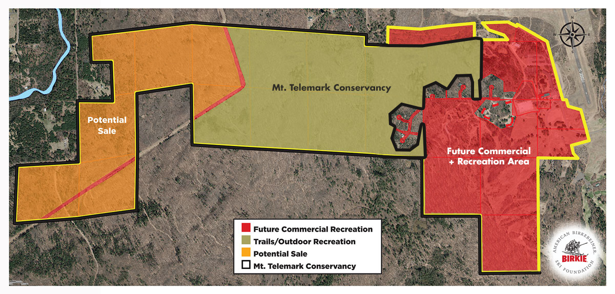 Mt Telemark Conservancy Map