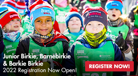 Junior Birkie, Barnebirkie and Barkie Birkie - 2022 Registration Now Open - Register Now!