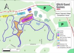 Gitchi Gami Games Venue Map