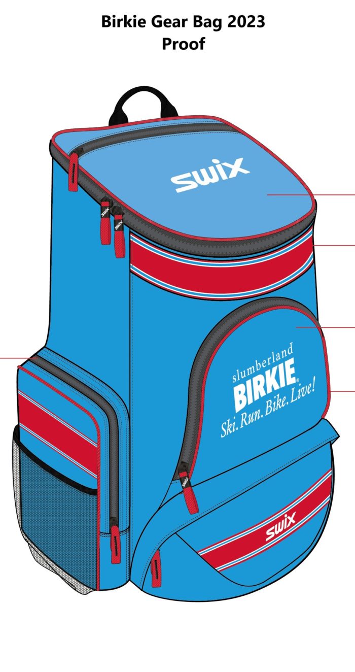 2023 Birkie Gear Bag Proof