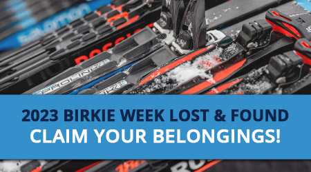 2023 Birkie Week Lost and Found - Claim Your Belongings